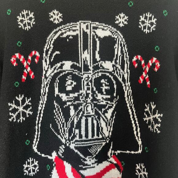 Disney Star Wars Darth Vader Christmas Sweater | Size XXL - Picture 2 of 5